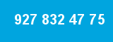 927 832 47 75